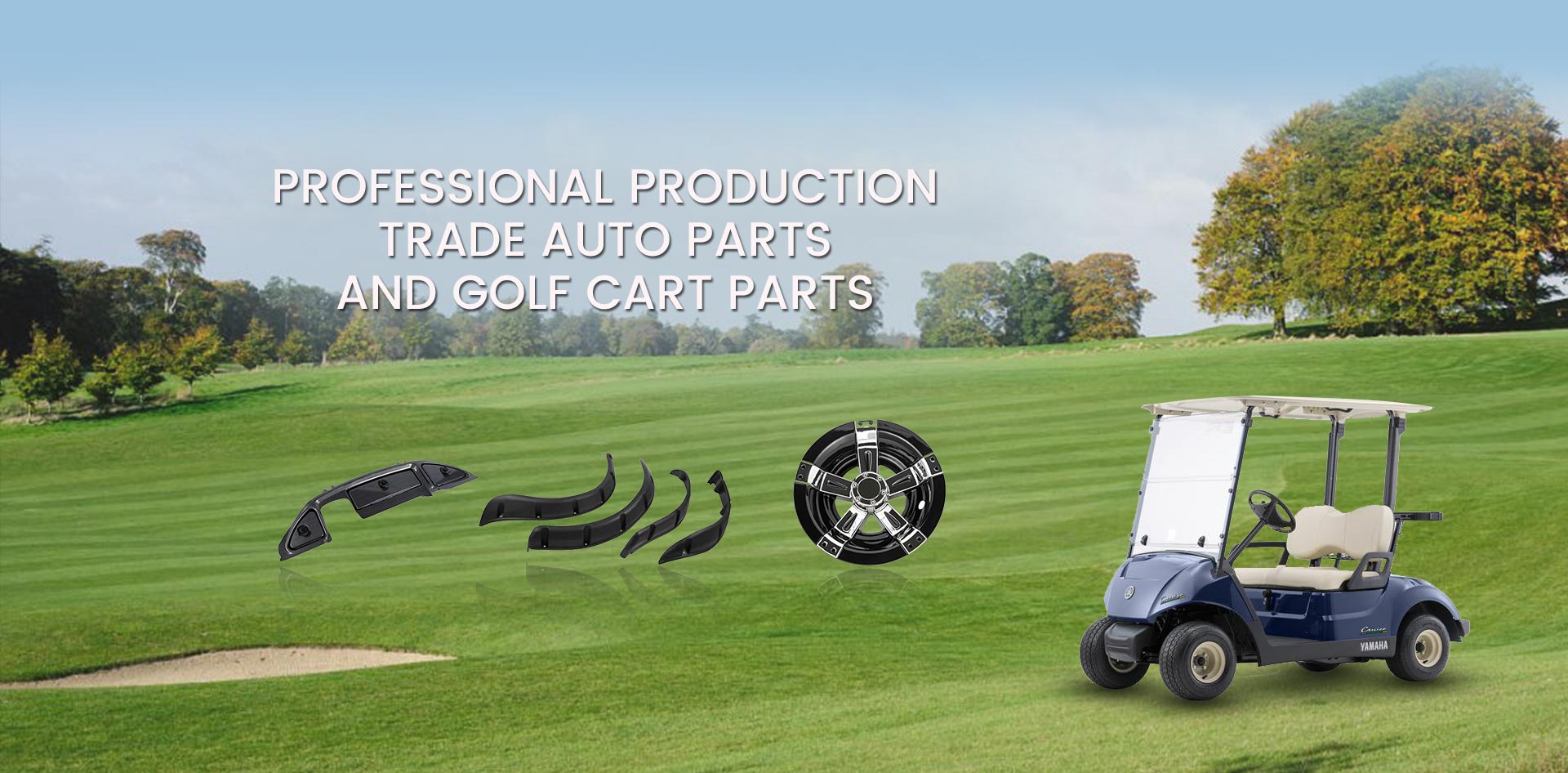 Professional production trade auto parts and golf cart parts